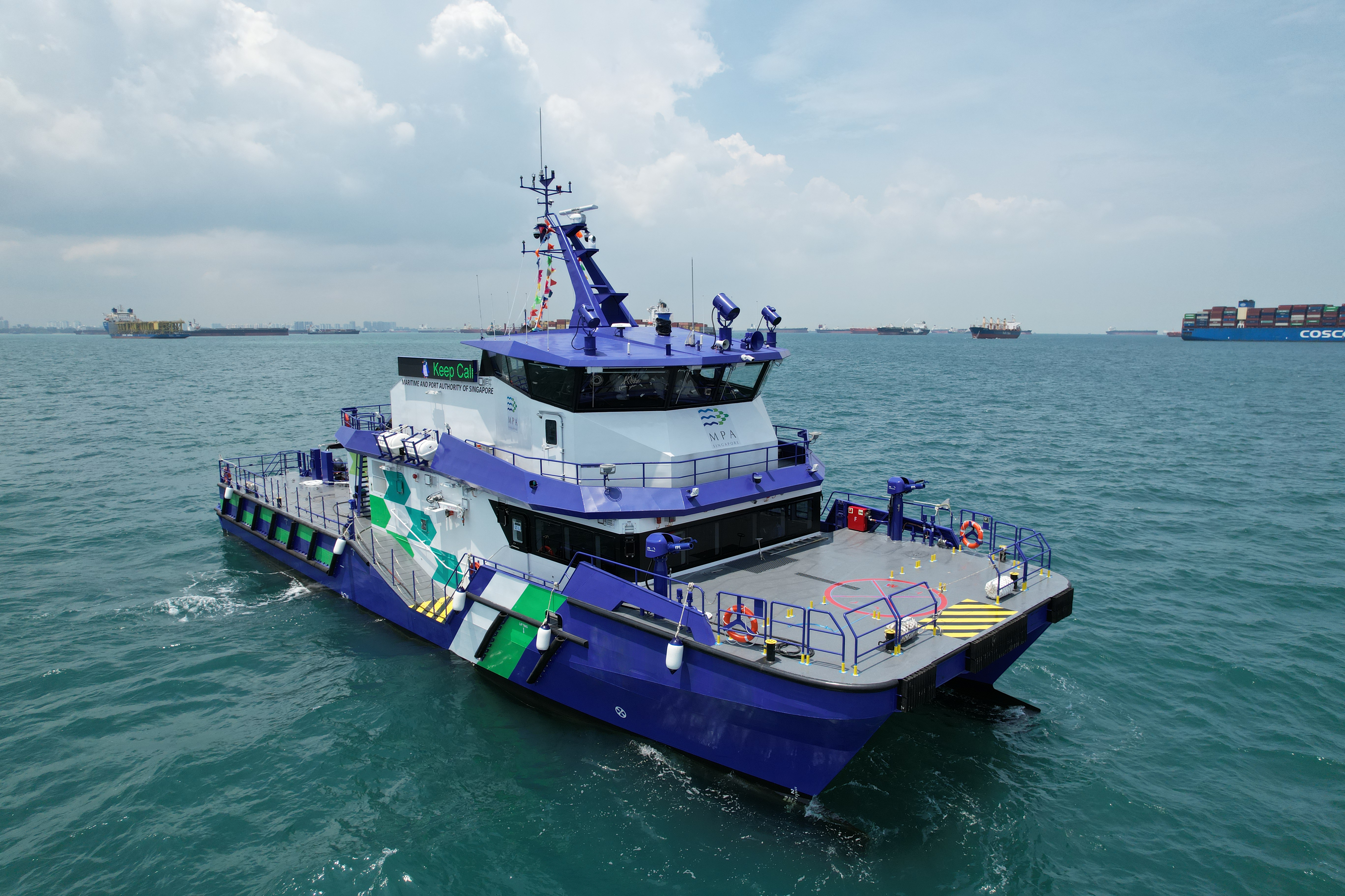 BMT Commissions Hybrid Vessel For The Maritime Port Authority Of Singapore