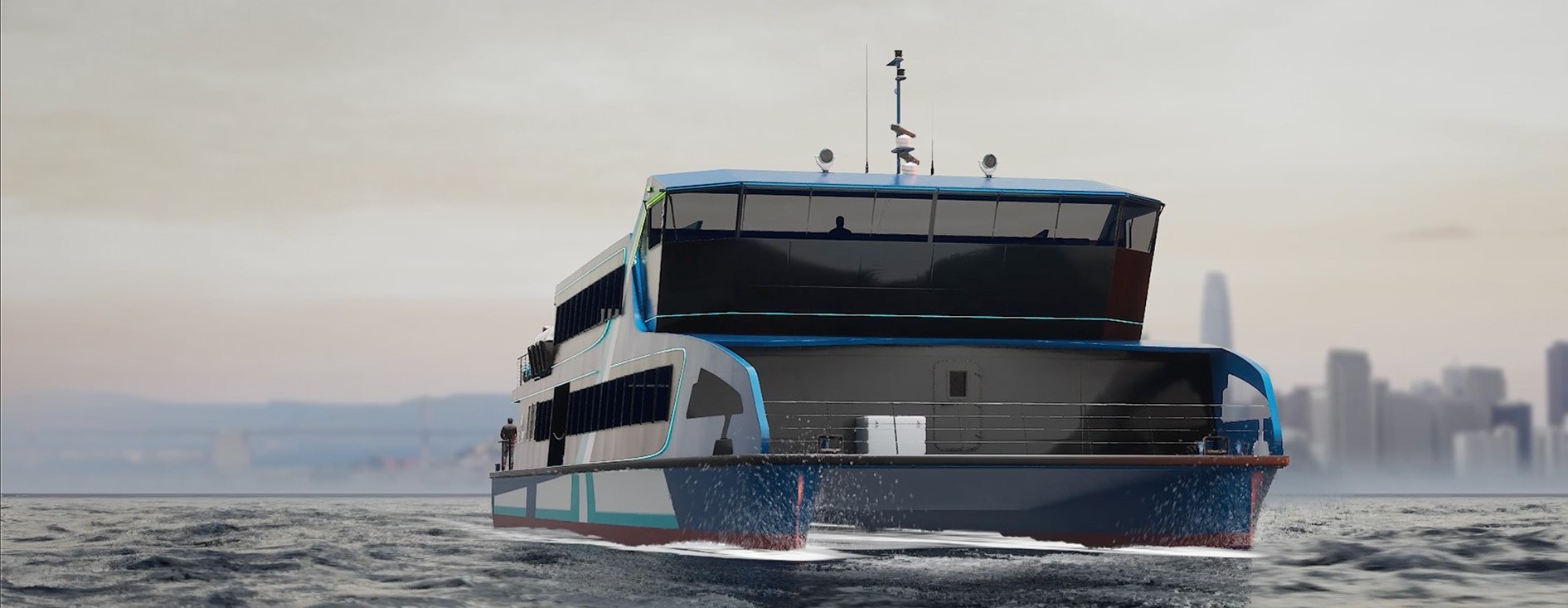 BMT 42m Electric Vessel concept